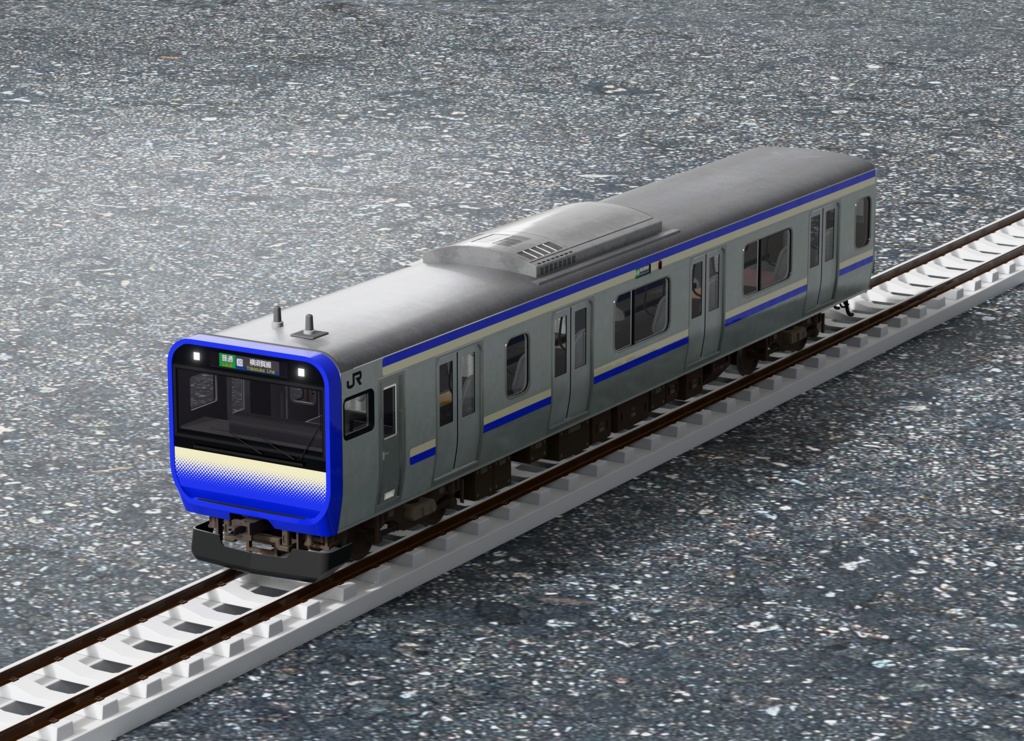 【3Dモデル】E235系 山手線・横須賀線