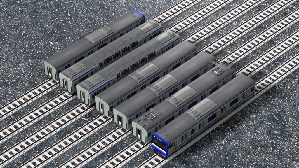 【3Dモデル】E235系 山手線・横須賀線