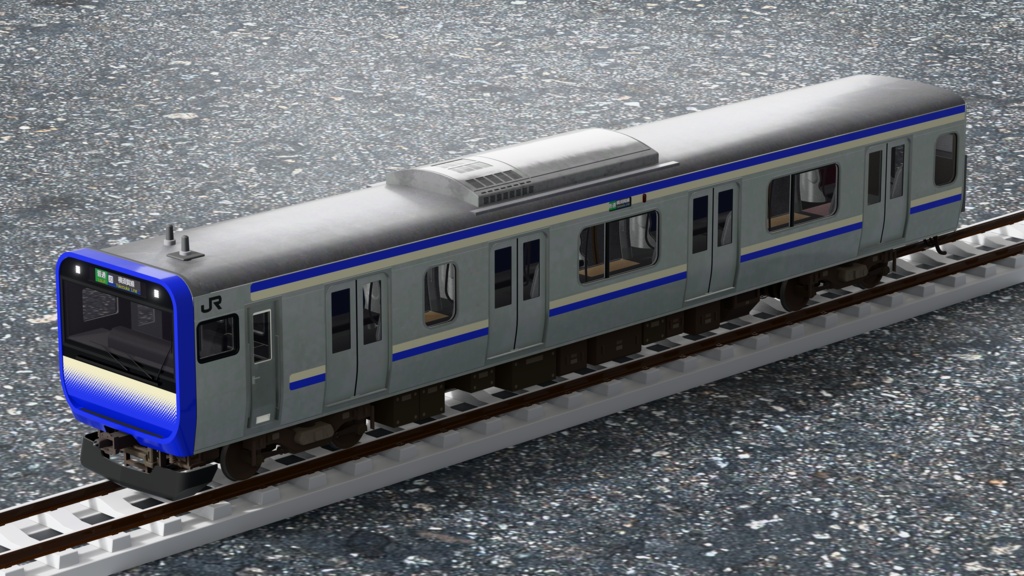 【3Dモデル】E235系 山手線・横須賀線