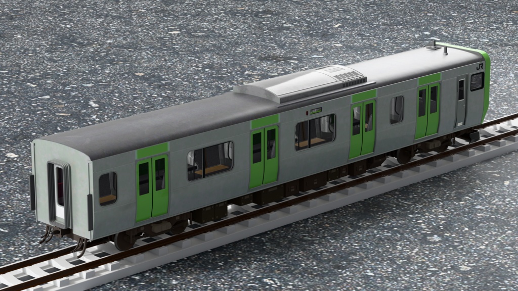 【3Dモデル】E235系 山手線・横須賀線