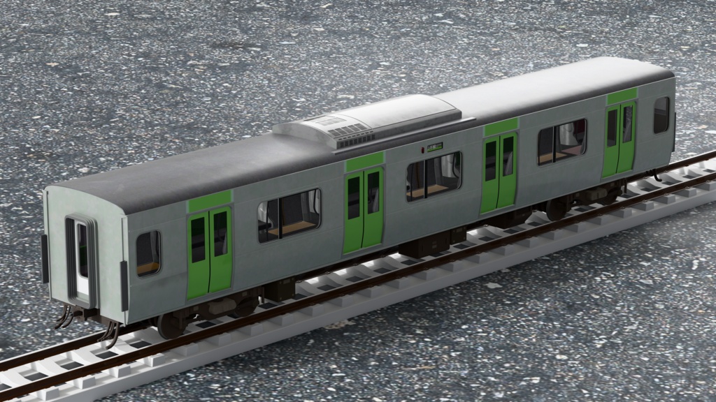 【3Dモデル】E235系 山手線・横須賀線