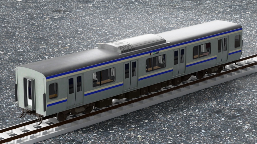 【3Dモデル】E235系 山手線・横須賀線