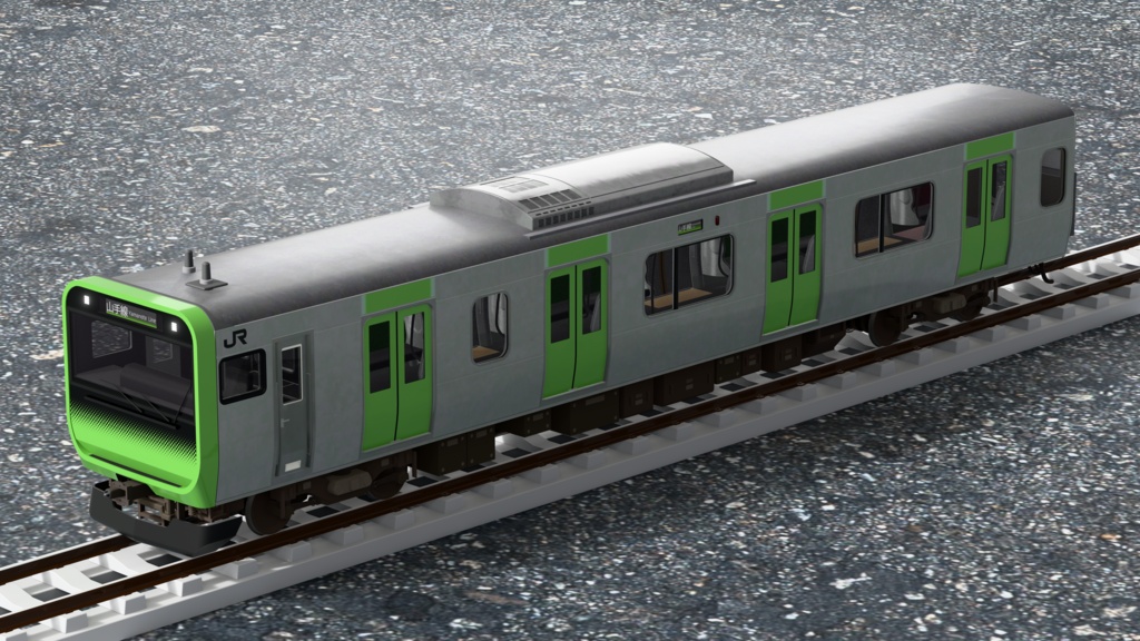 【3Dモデル】E235系 山手線・横須賀線