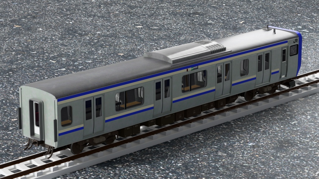 【3Dモデル】E235系 山手線・横須賀線