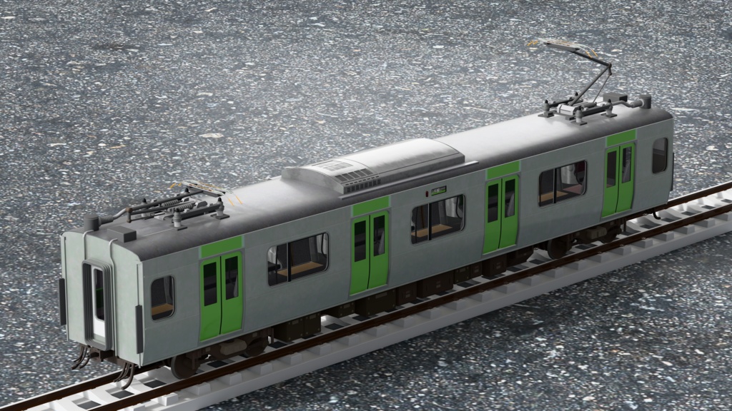 【3Dモデル】E235系 山手線・横須賀線