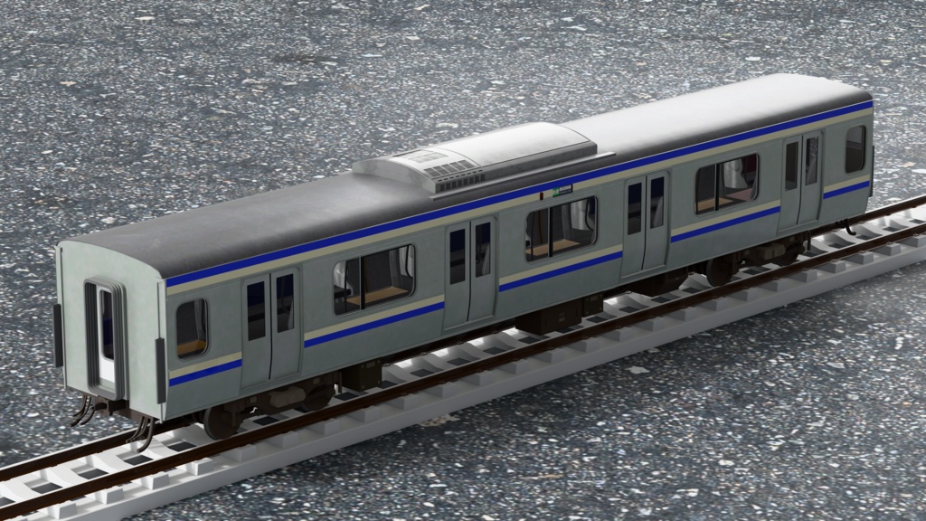 【3Dモデル】E235系 山手線・横須賀線