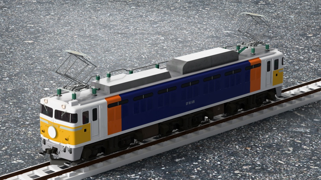 【3Dモデル】E26系 カシオペア