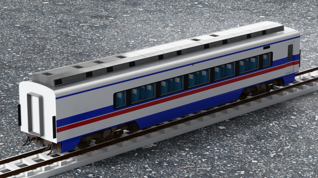 【3Dモデル】京成AE100形 スカイライナー