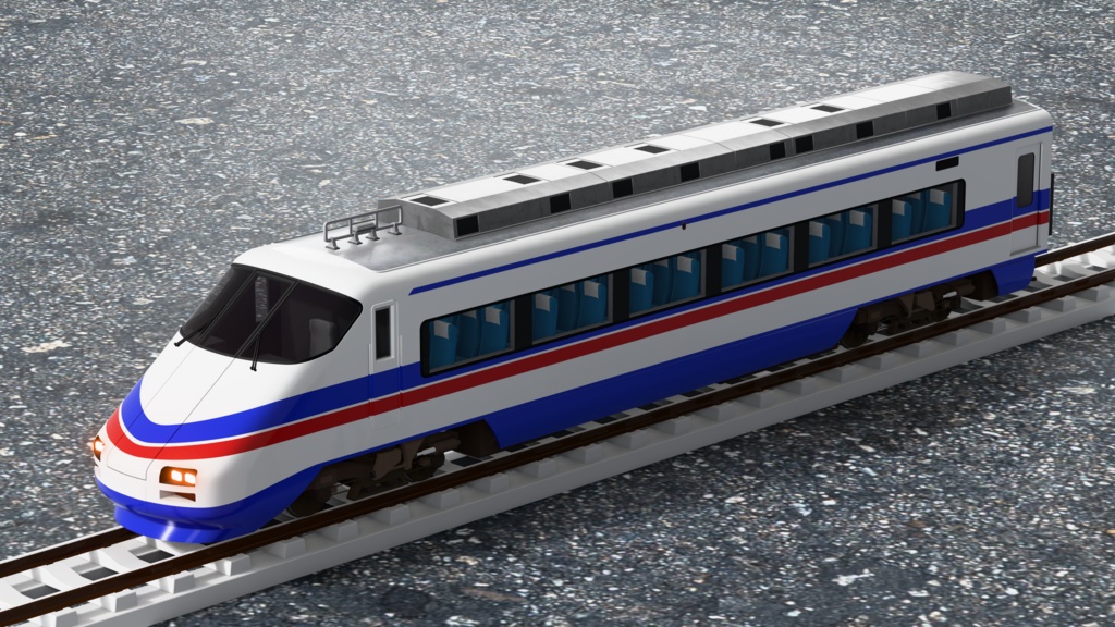 【3Dモデル】京成AE100形 スカイライナー