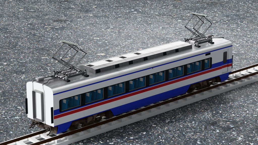 【3Dモデル】京成AE100形 スカイライナー