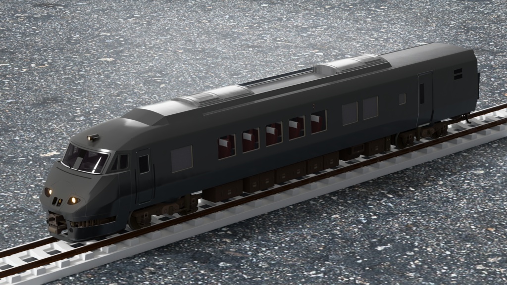 【3Dモデル】JR九州787系