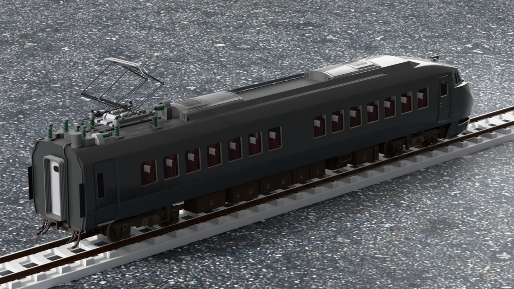 【3Dモデル】JR九州787系