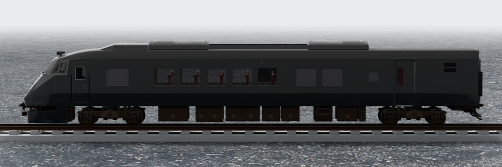 【3Dモデル】JR九州787系
