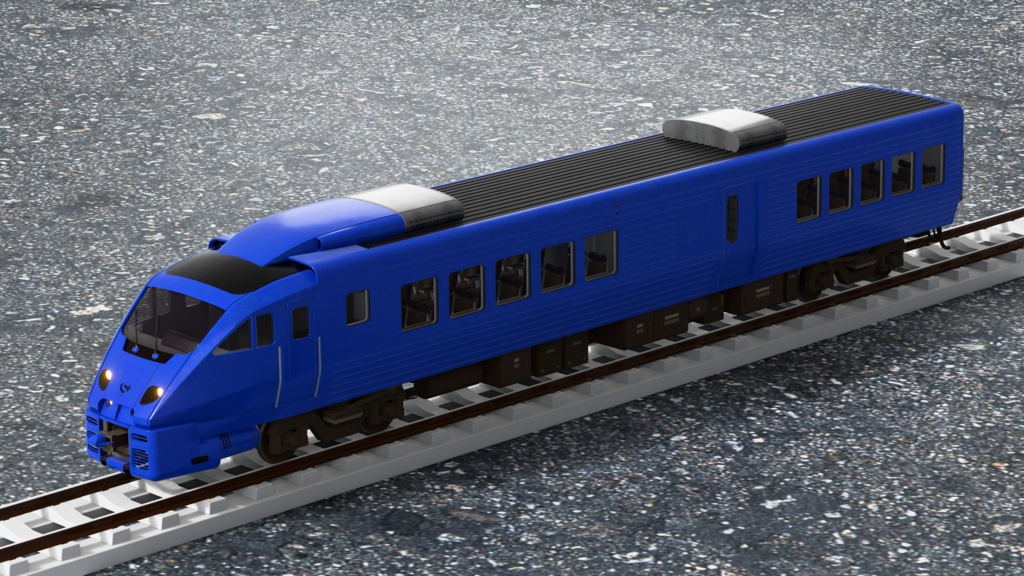 【3Dモデル】JR九州883系 ソニック