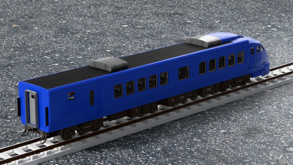 【3Dモデル】JR九州883系 ソニック