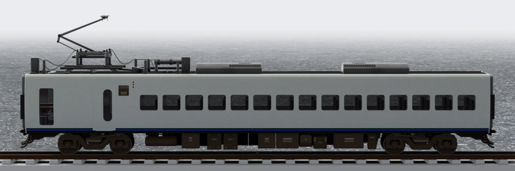 【3Dモデル】JR九州885系