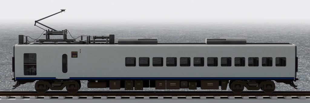 【3Dモデル】JR九州885系