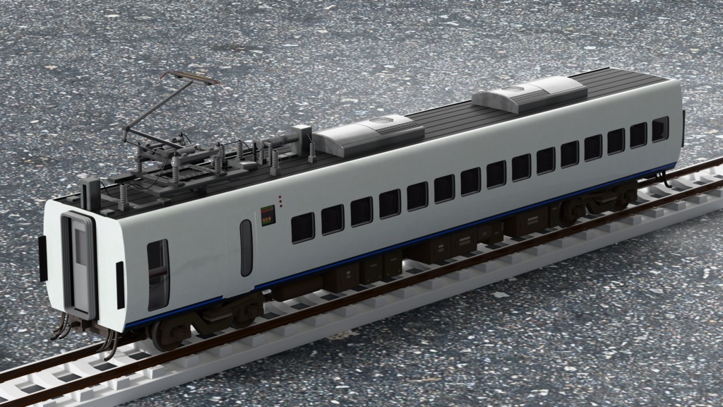 【3Dモデル】JR九州885系