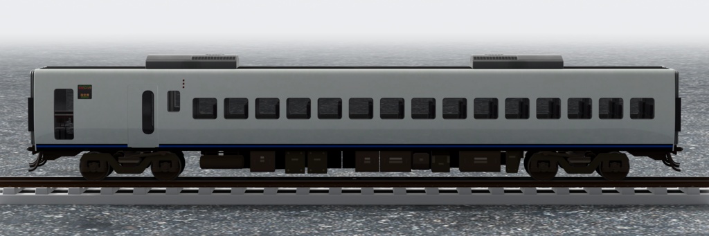【3Dモデル】JR九州885系
