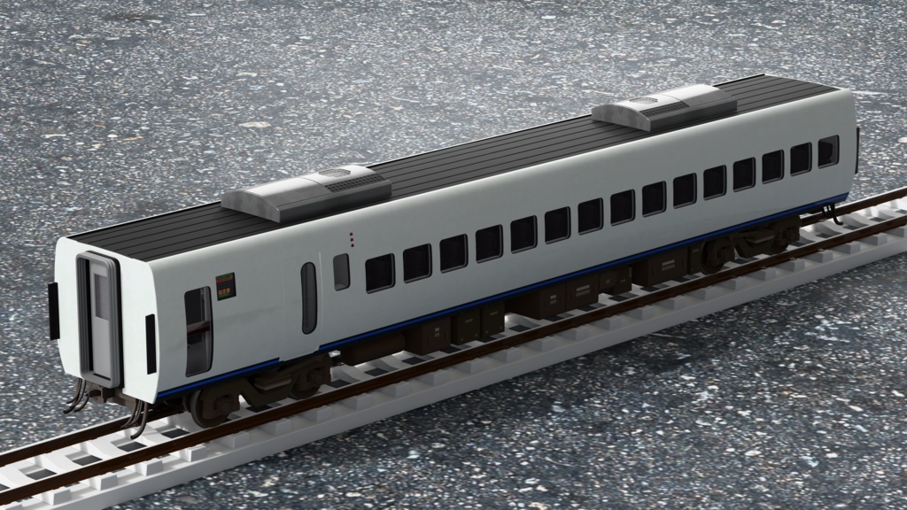 【3Dモデル】JR九州885系