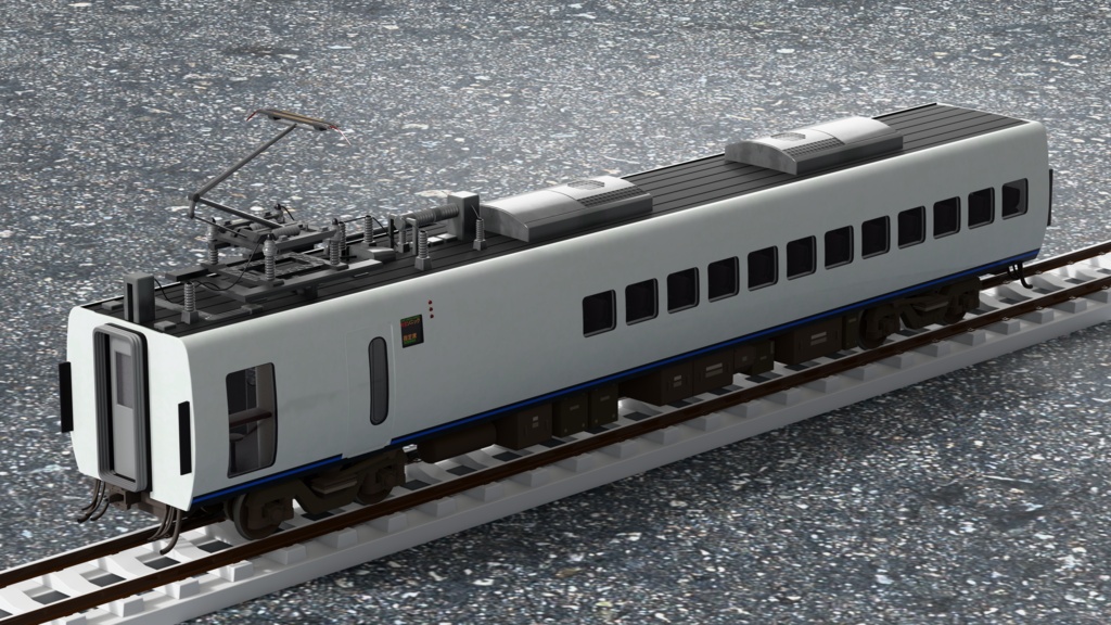 【3Dモデル】JR九州885系