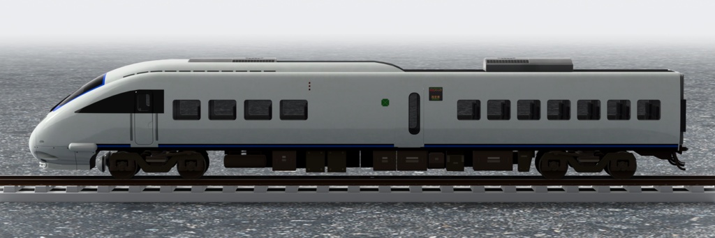 【3Dモデル】JR九州885系