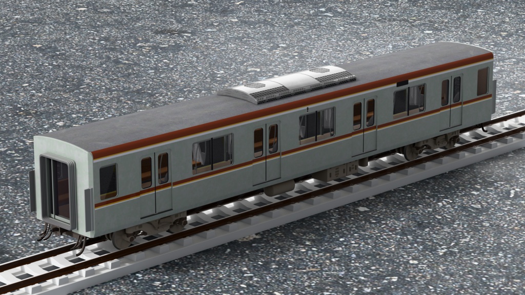 【3Dモデル】東京メトロ10000系
