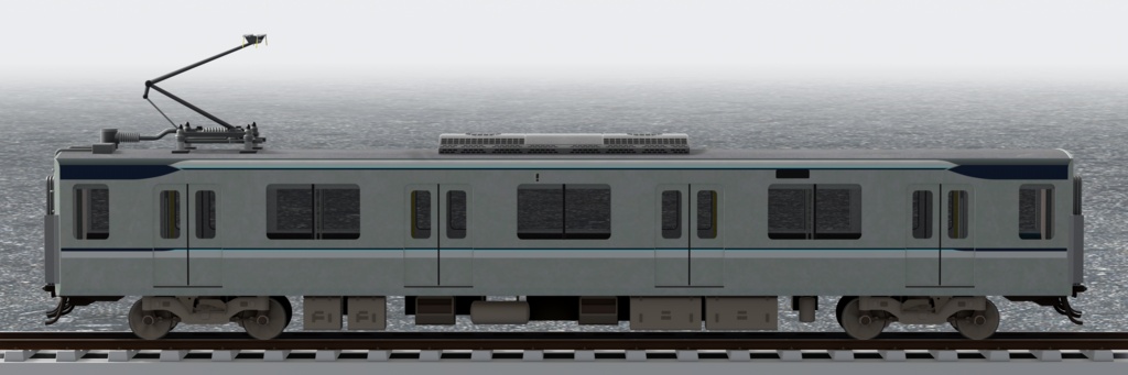 【3Dモデル】東京メトロ13000系