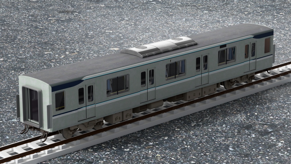 【3Dモデル】東京メトロ13000系