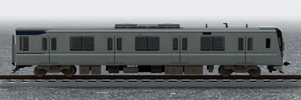 【3Dモデル】東京メトロ13000系