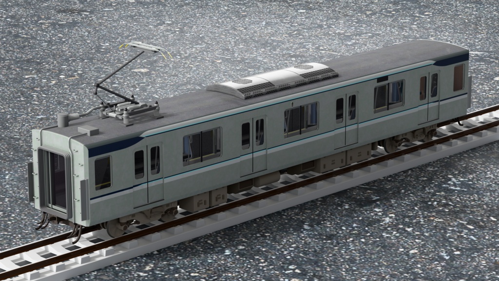 【3Dモデル】東京メトロ13000系