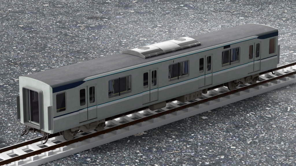 【3Dモデル】東京メトロ13000系