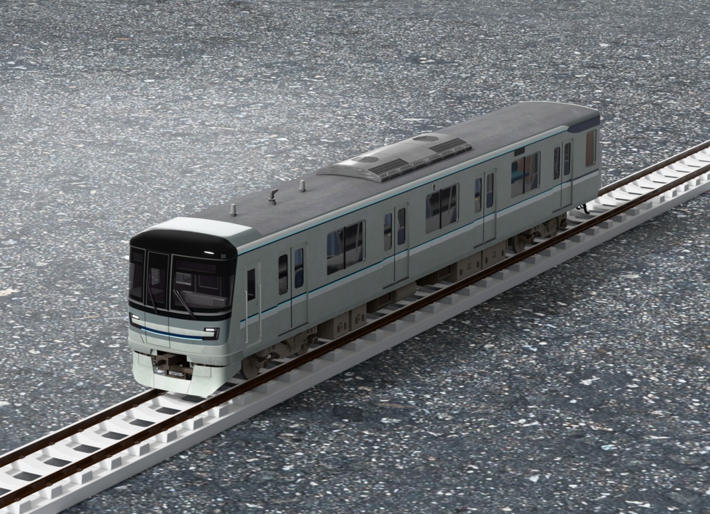 【3Dモデル】東京メトロ13000系