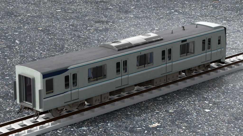【3Dモデル】東京メトロ13000系