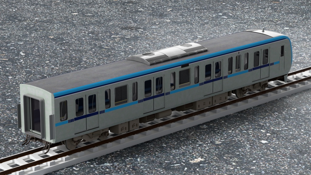 【3Dモデル】東京メトロ15000系