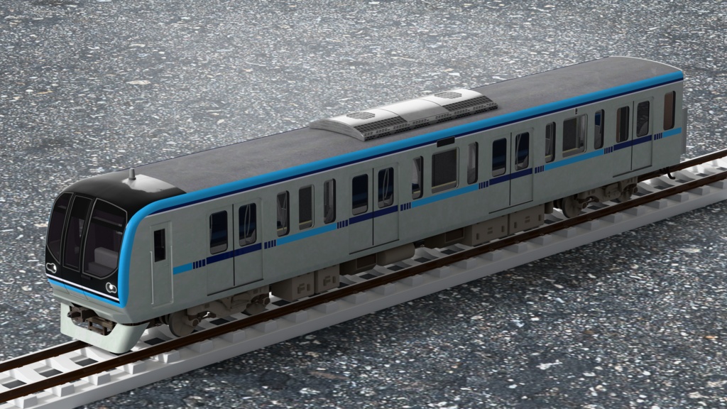 【3Dモデル】東京メトロ15000系