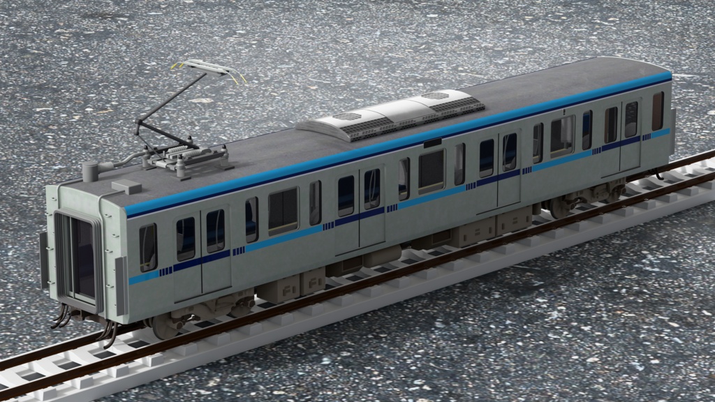 【3Dモデル】東京メトロ15000系