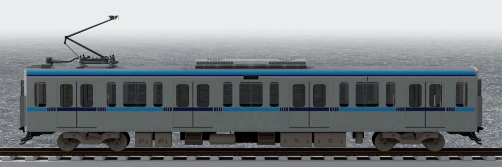 【3Dモデル】東京メトロ15000系