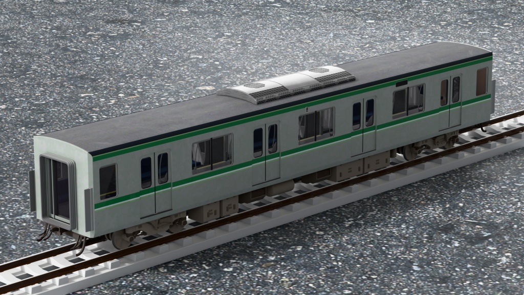 【3Dモデル】東京メトロ16000系