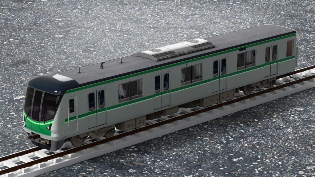 【3Dモデル】東京メトロ16000系