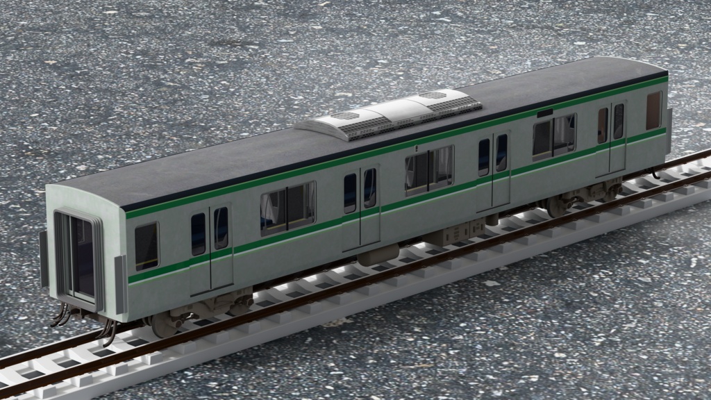 【3Dモデル】東京メトロ16000系