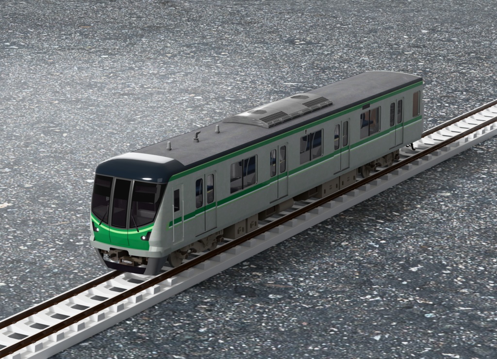【3Dモデル】東京メトロ16000系