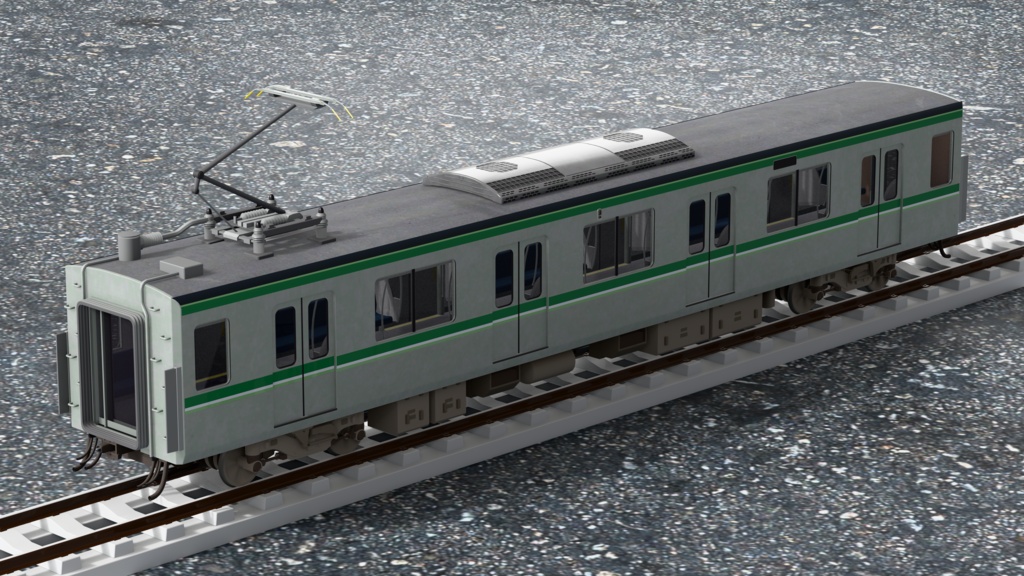 【3Dモデル】東京メトロ16000系