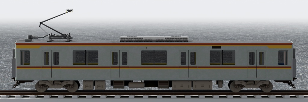 【3Dモデル】東京メトロ17000系