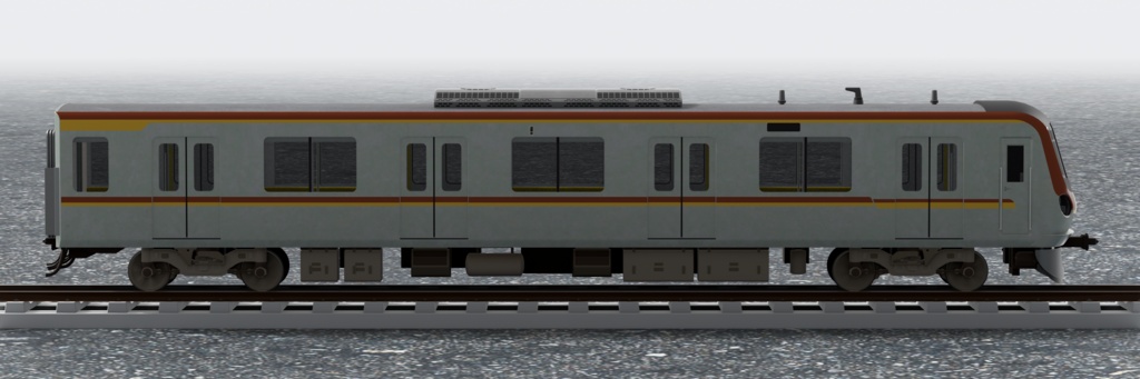 【3Dモデル】東京メトロ17000系
