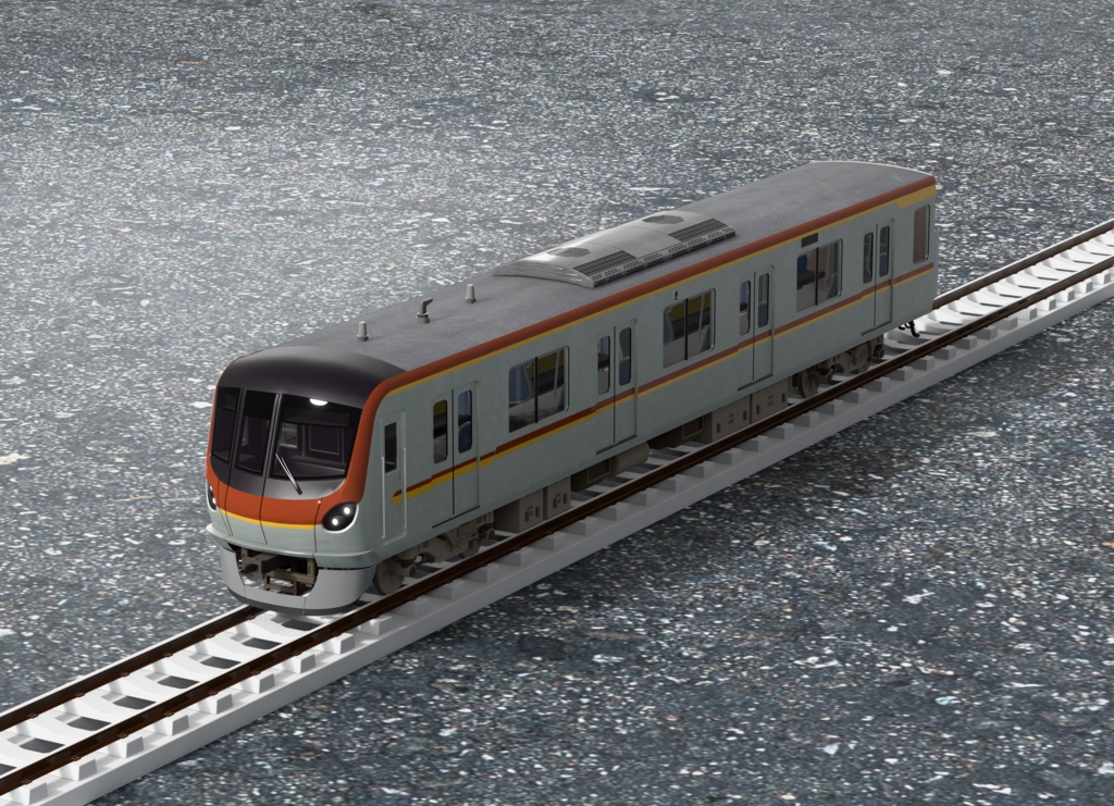 【3Dモデル】東京メトロ17000系