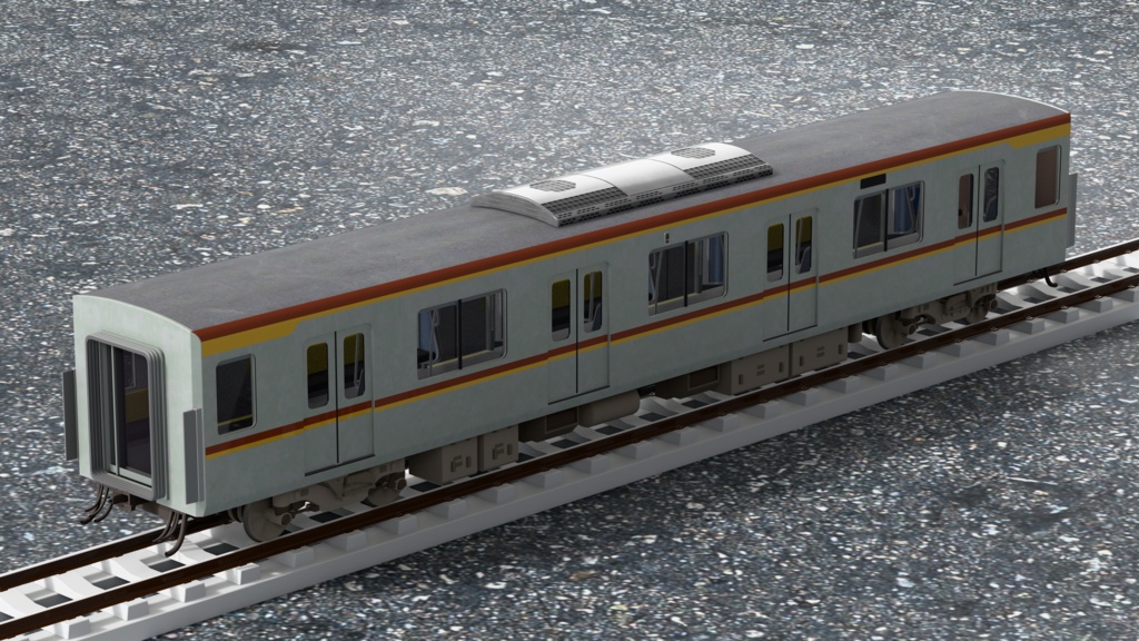 【3Dモデル】東京メトロ17000系