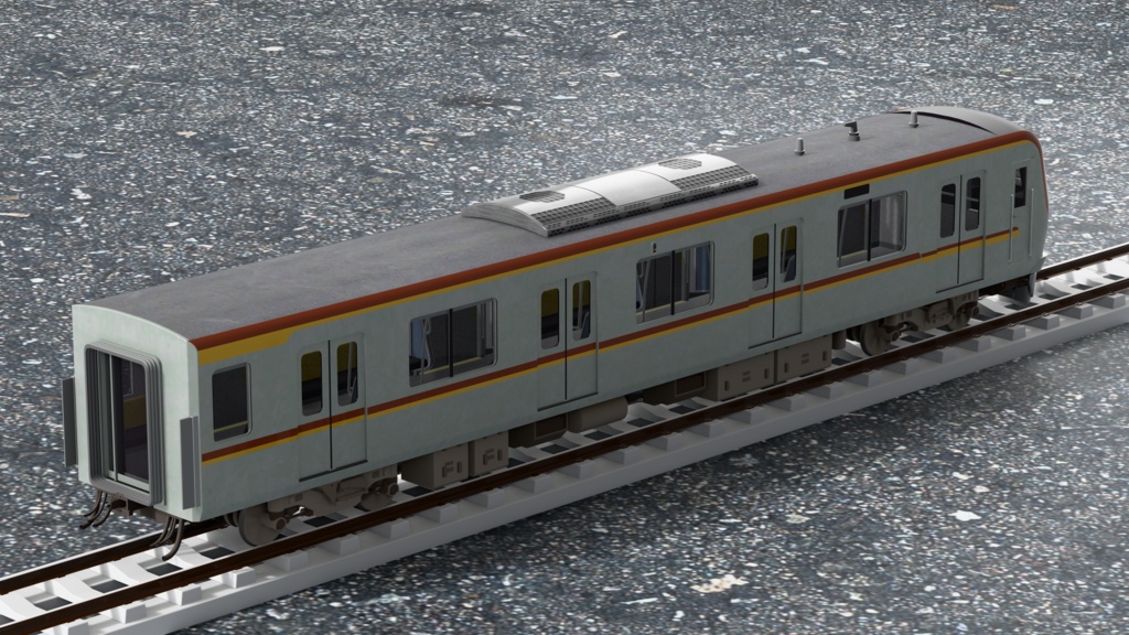 【3Dモデル】東京メトロ17000系