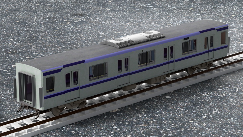 【3Dモデル】東京メトロ18000系