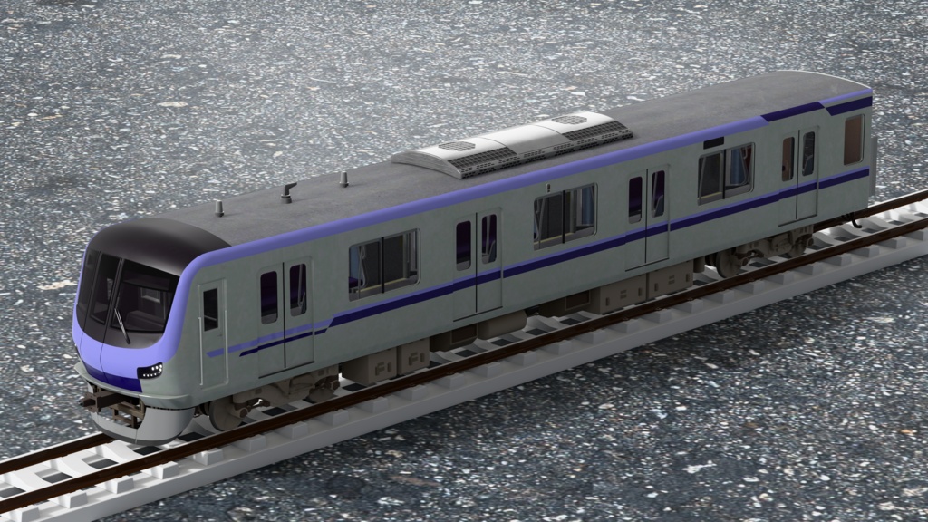 【3Dモデル】東京メトロ18000系